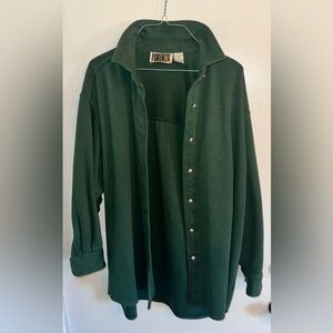 Forenza Long Sleeve-Polo/Sweatshirt-Men’s Medium-warm Fit-Vintage